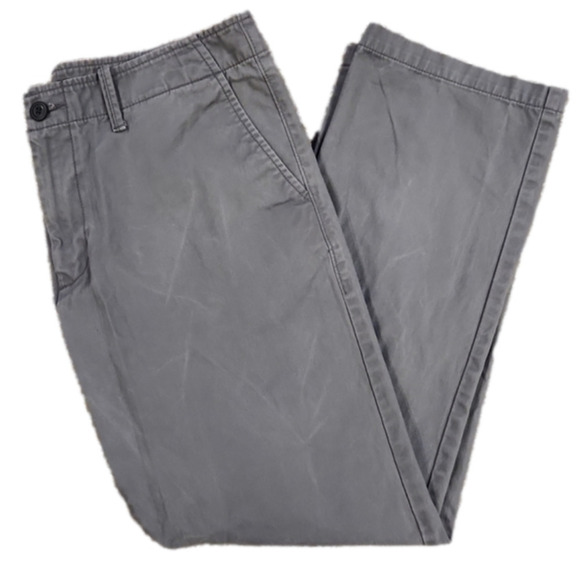 3/$20 Old Navy Gray Broken-In Straight Leg Pants - Picture 1 of 7